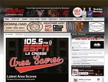 Tablet Screenshot of espnlacrosse.com